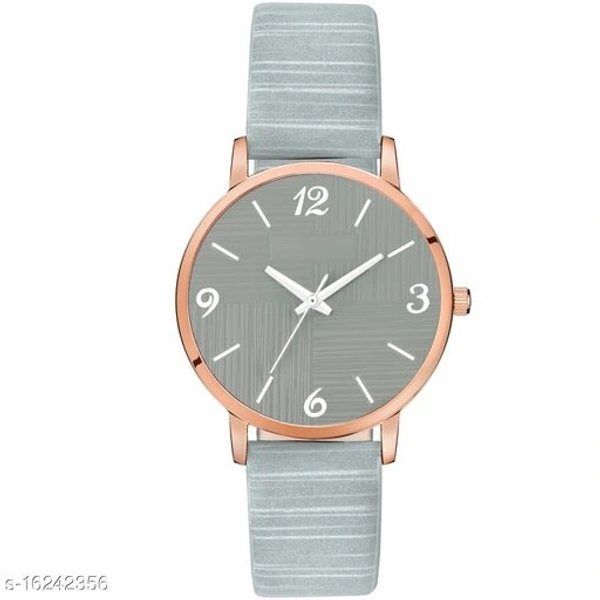 Leather Women Watch - 24, free size