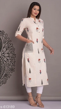 Women Trendy Kurti 🤍💛❤️ - S