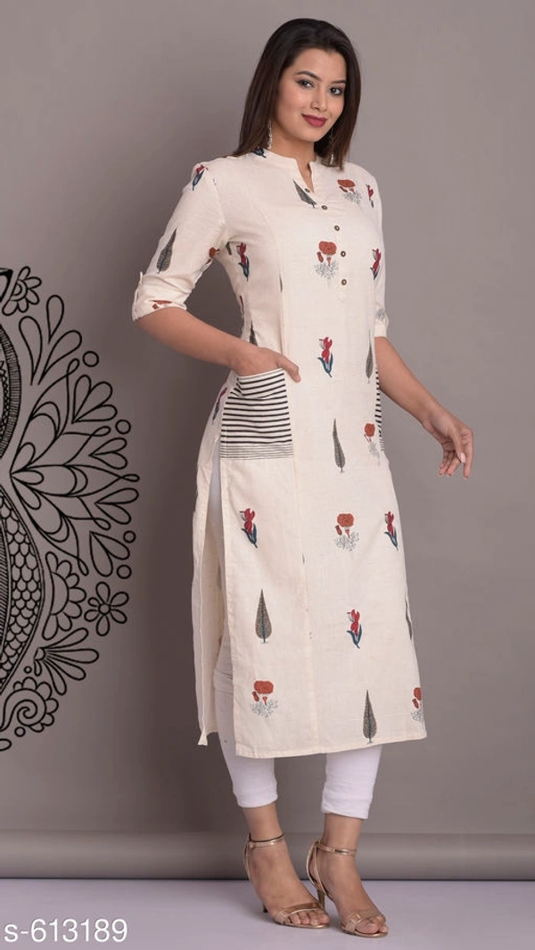 Women Trendy Kurti 🤍💛❤️ - S