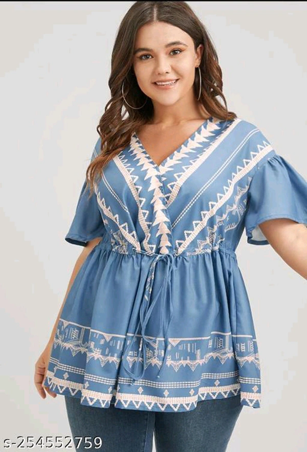 YSS Trending Women Top - XXL, Dodger Blue