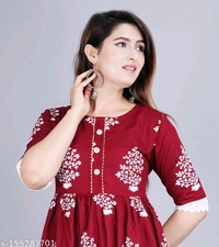 YSS Pretty Sensational Women Tops & Tunics - L, Maroon