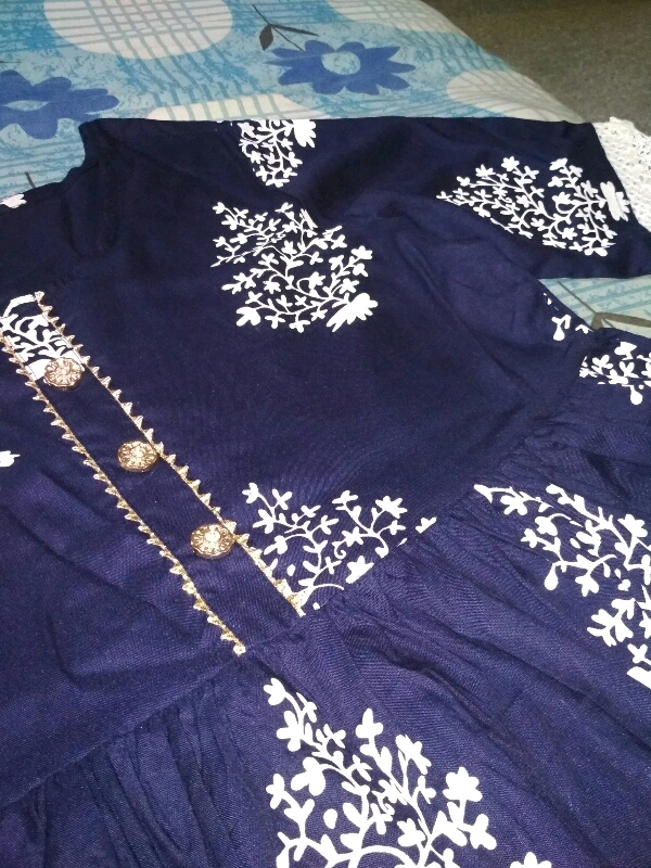 YSS Pretty Sensational Women Tops & Tunics - S, Navy Blue