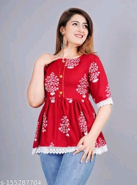 YSS Pretty Sensational Women Tops & Tunics - S, Magenta / Fuchsia