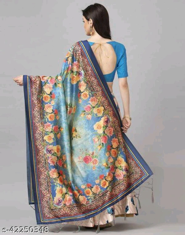 YSS Printed Semi Stitched Lehenga Choli  - Semi Stitched