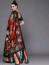 YSS Bandhani PRINTED lehenga - Free Size