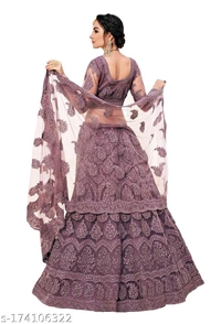 YSS Wondor Chain Cording Lehenga Choli ( Semi Stitched ) - Free Size