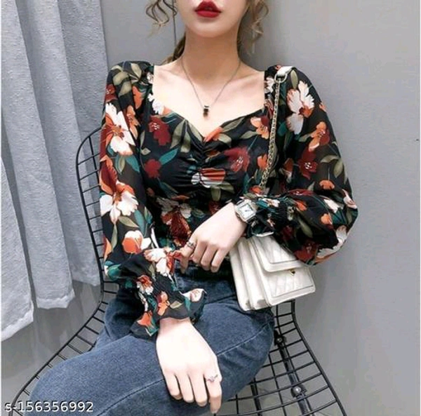 YSS Feminine Women Tops & Tunics - L, Black