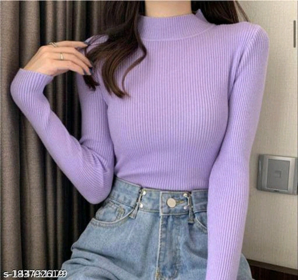 YSS Full Sleeve High Neck Top Girl & Women - Melrose, S
