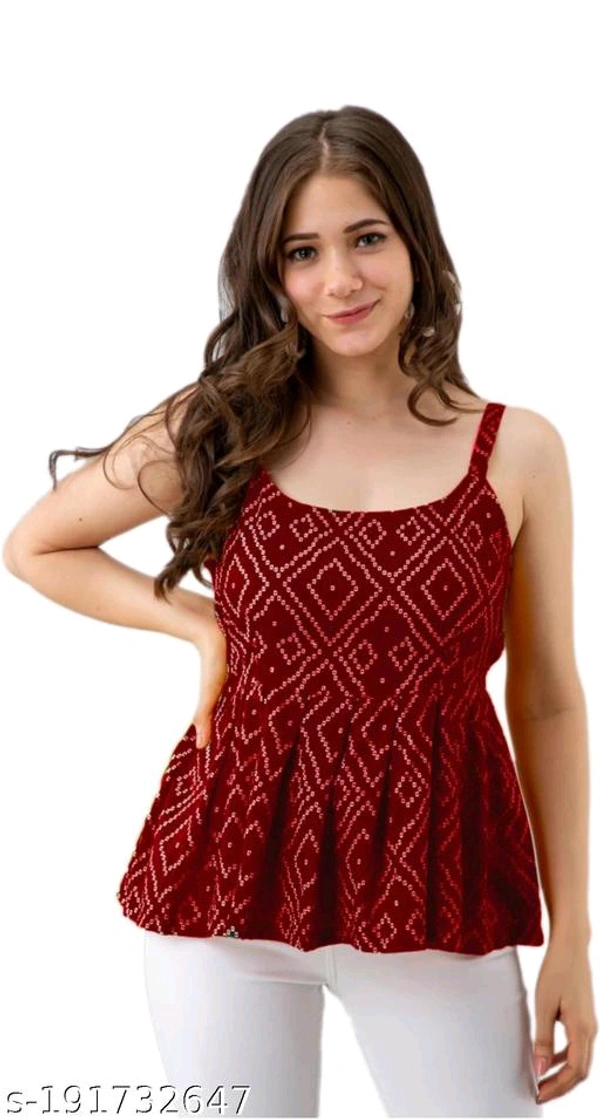 YSS Red Bandej Top - M