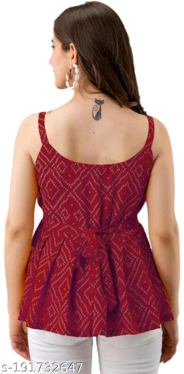 YSS Red Bandej Top - L