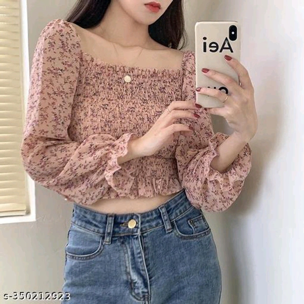 YSS Gorgeous Long Sleeve Top - S, Tickle Me Pink