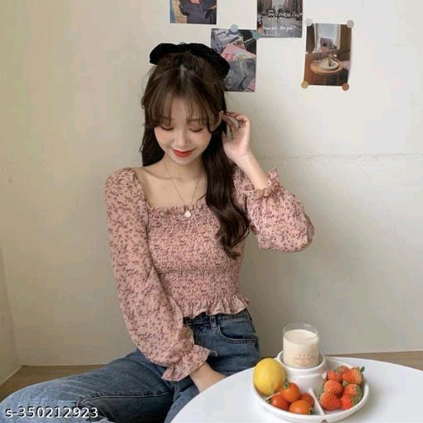 YSS Gorgeous Long Sleeve Top - L, Tickle Me Pink