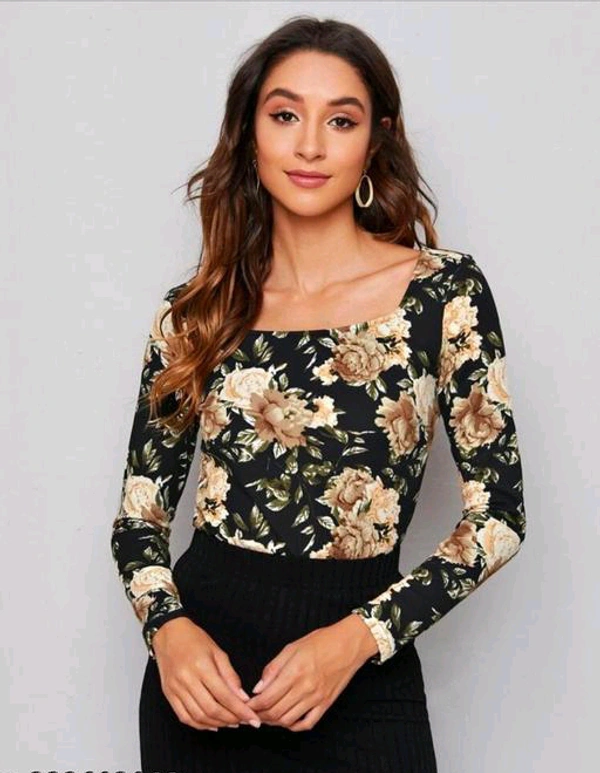 YSS Classy Printed Women Tops And Tunic  - XS