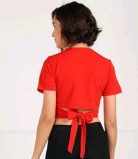 YSS WOMEN FANCY CROP TOP ( Lycra ) - XS