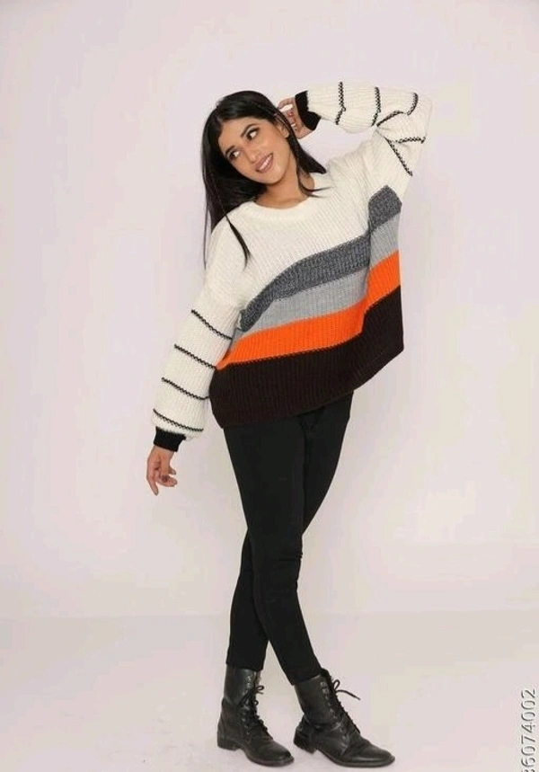 YSS Premium Quality Women/girl Sweater - Free Size, Multi Color