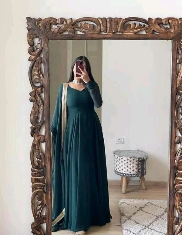 YSS Pretty Designer Women Gowns  - XS, Blue