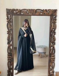 YSS Pretty Designer Women Gowns - XS, Black