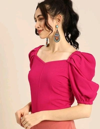 YSS SSC Power Shoulders Top - XS