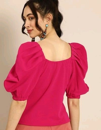 YSS SSC Power Shoulders Top - S