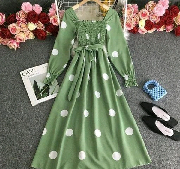 YSS  Urbane Fashionista Women Dresses - S, Pine Green