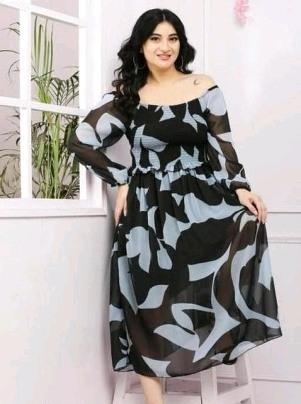 YSS Glamorous Women Dress - Xl, Gray