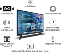 KMART 80 cm (32 inch) HD  LED Smart TV - Black, 32