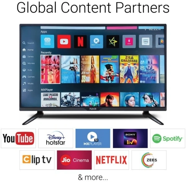 KMART 80 cm (32 inch) HD  LED Smart TV - Black, 32