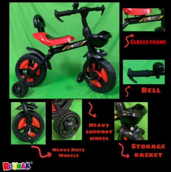 TRICYCLE Two Wheeler  - multicolours