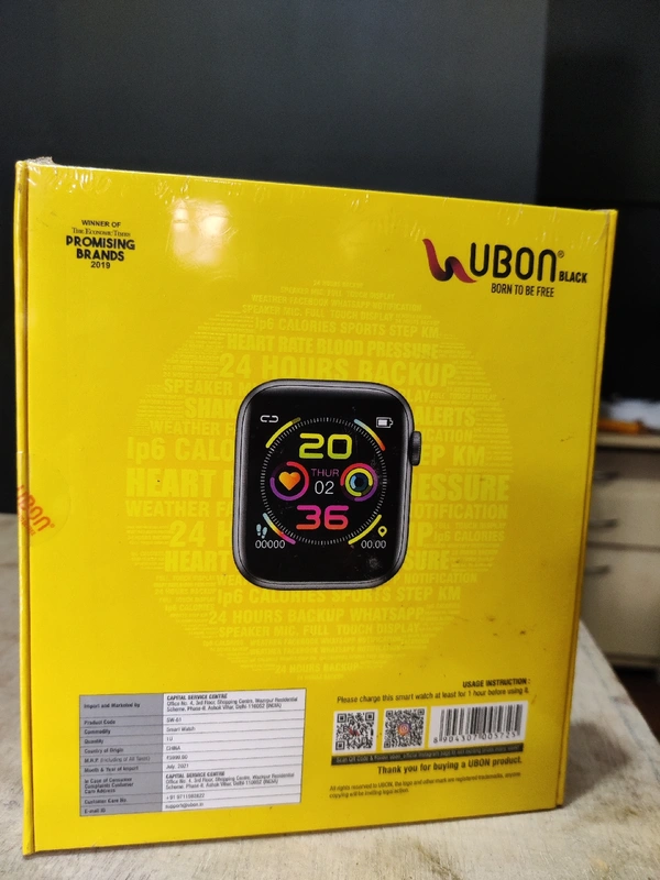 UBON  Smart Watch SW 61 - block, smart watch