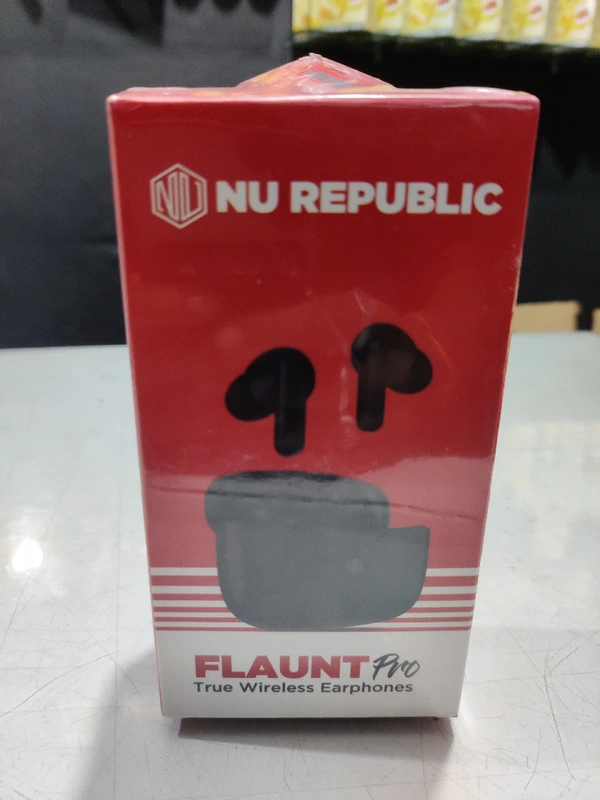 Nu Republic Flaunt Pro Tws - black, tws