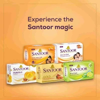 Santoor Sandal & Turmaric Soap (8 × 125 g)