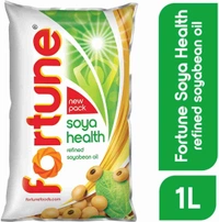 Fortune Refined Soyabean Oil Pouch (1 L)