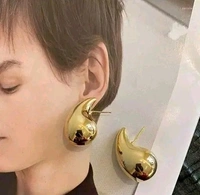 Combo of Two Korean Water Drop Earrings (Golden & Silver)
Name: Combo of Two Korean Water Drop 