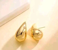 Combo of Two Korean Water Drop Earrings (Golden & Silver)
Name: Combo of Two Korean Water Drop 