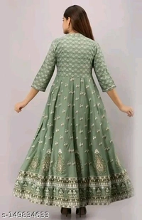 women kurta
Name: women kurta
Fabric: Rayon
Sleeve Length: Three-Quarter Sleeves
Pattern: Printed
Combo of: Single - M