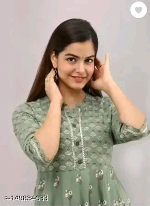 women kurta
Name: women kurta
Fabric: Rayon
Sleeve Length: Three-Quarter Sleeves
Pattern: Printed
Combo of: Single - XXXL