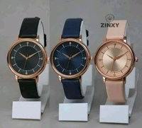 Best Quality Festive Season Flower Designer Round Dial Attractive Leather Belt women