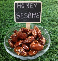 Sesame Honey Almonds - 170 Gms