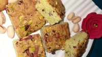Rose Pistachio Cake - 250 Gms