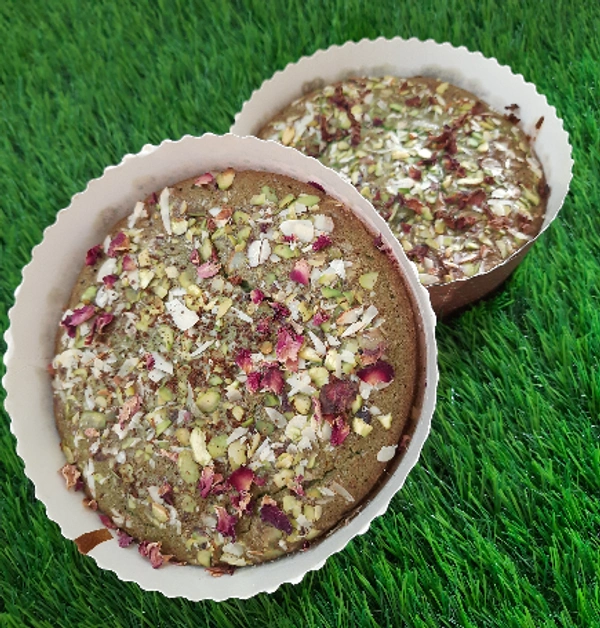 Rose Gulkand Cake - 250 Gms