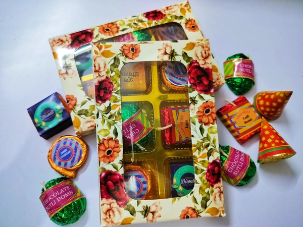 Chocolate 6 Cavity (Assorted Cracker Chocolates)